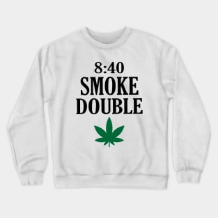 840 Smoke Double Crewneck Sweatshirt